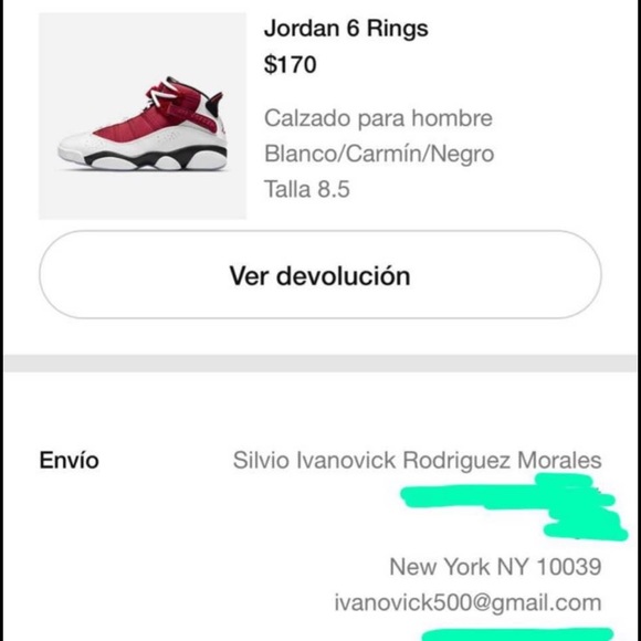 Jordan 6 rings new - Picture 5 of 6